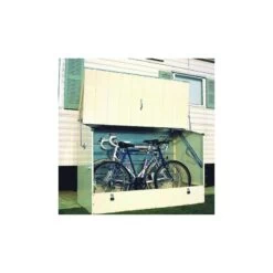 Abri à Vélos En Métal 1750L Crème 1,74m² + Kit D'ancrage TRIMETALS 9 Abri à Vélos En Métal 1750L Crème 1,74m² + Kit D'ancrage TRIMETALS -Outdoor Soldes abri a velos en metal 1750l creme 174m trimetals 3