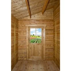 Abri Adossé 5,96m² PLUS Madriers 28mm Traités Marron Gardy Shelter 9 Abri Adossé 5,96m² PLUS Madriers 28mm Traités Marron Gardy Shelter -Outdoor Soldes abri adosse 596m plus madriers 28mm traites marron gardy shelter 3