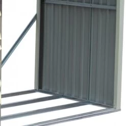 Abri Buches En Métal Anthracite 6 Stères X-metal 8 Abri Buches En Métal Anthracite 6 Stères X-metal -Outdoor Soldes abri buches en metal anthracite 6 steres x metal 2