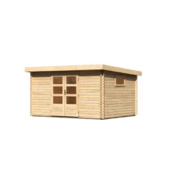 Abri De Jardin 11,49m² En Bois Massif 40mm Trittau 5 – Karibu 8 Abri De Jardin 11,49m² En Bois Massif 40mm Trittau 5 – Karibu -Outdoor Soldes abri de jardin 1149m en bois massif 40mm trittau 5 woodfeeling 2