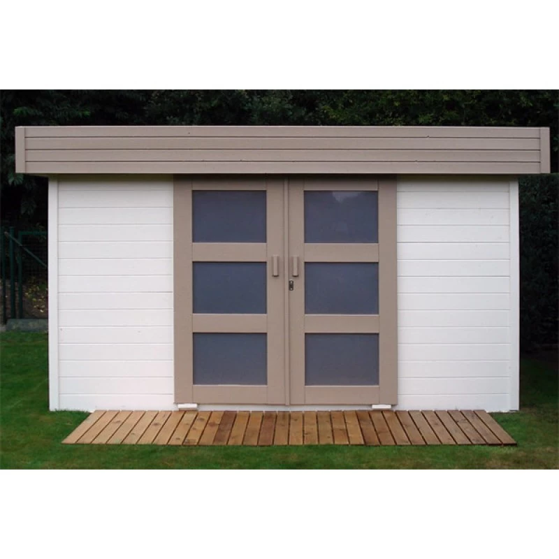 Abri De Jardin 12,07m² Malmo En Bois Massif 28mm SOLID 2 Abri De Jardin 12,07m² Malmo En Bois Massif 28mm SOLID – Image 2