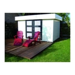 Abri De Jardin 12,07m² Malmo En Bois Massif 28mm SOLID