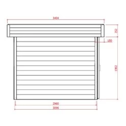 Abri De Jardin 12,07m² Malmo En Bois Traité Autoclave 28mm SOLID -Outdoor Soldes abri de jardin 1207m malmo en bois traite autoclave 28mm solid 2