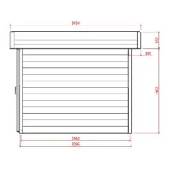Abri De Jardin 12,07m² Malmo En Bois Traité Autoclave 28mm SOLID -Outdoor Soldes abri de jardin 1207m malmo en bois traite autoclave 28mm solid 4