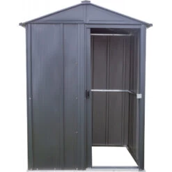 Abri De Jardin 1,5m² Toit Double Pente En Acier Galvanisé Anthracite Spacemaker 10 Abri De Jardin 1,5m² Toit Double Pente En Acier Galvanisé Anthracite Spacemaker -Outdoor Soldes abri de jardin 15m toit double pente en acier galvanise anthracite spacemaker 4