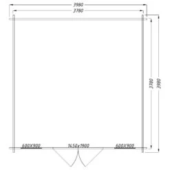 Abri De Jardin 16m² PLUS En Bois 40mm Traité Teinté Marron Gardy Shelter -Outdoor Soldes abri de jardin 16m plus en bois 40mm traite teinte marron gardy shelter 3