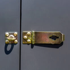 Abri De Jardin 2,4m² Adossé En Acier Galvanisé Anthracite Spacemaker -Outdoor Soldes abri de jardin 24m adosse en acier galvanise anthracite spacemaker 3