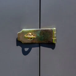 Abri De Jardin 2,4m² Adossé En Acier Galvanisé Anthracite Spacemaker -Outdoor Soldes abri de jardin 24m adosse en acier galvanise anthracite spacemaker 4