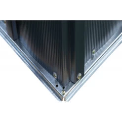 Abri De Jardin 2,5m² Toit Double Pente En Acier Galvanisé Anthracite Spacemaker -Outdoor Soldes abri de jardin 25m toit double pente en acier galvanise anthracite spacemaker 5