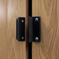 Abri De Jardin 2,93m² Toit Double Pente En Acier Galvanisé Aspect Bois Spacemaker -Outdoor Soldes abri de jardin 293m toit double pente en acier galvanise aspect bois spacemaker 5