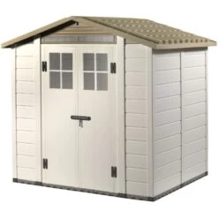 Abri De Jardin 6,03m² En PVC Avec Plancher Evo Tuscany 240 – Garofalo 8 Abri De Jardin 6,03m² En PVC Avec Plancher Evo Tuscany 240 – Garofalo -Outdoor Soldes abri de jardin 603m en pvc avec plancher evo tuscany 240 garofalo 2