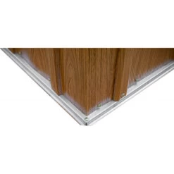 Abri De Jardin 7,14m² Toit Double Pente En Acier Galvanisé Aspect Bois Spacemaker -Outdoor Soldes abri de jardin 714m toit double pente en acier galvanise aspect bois spacemaker 3