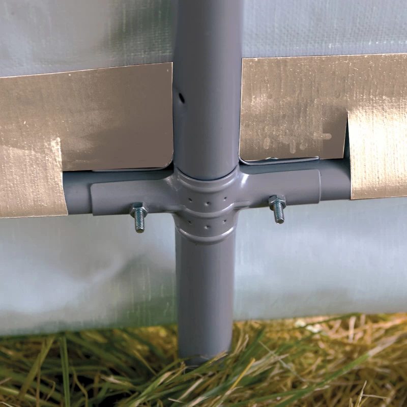 Abri De Jardin Démontable 5,4m² En Acier Et Polyéthylène Gris – Shelter Logic 5 Abri De Jardin Démontable 5,4m² En Acier Et Polyéthylène Gris – Shelter Logic – Image 5