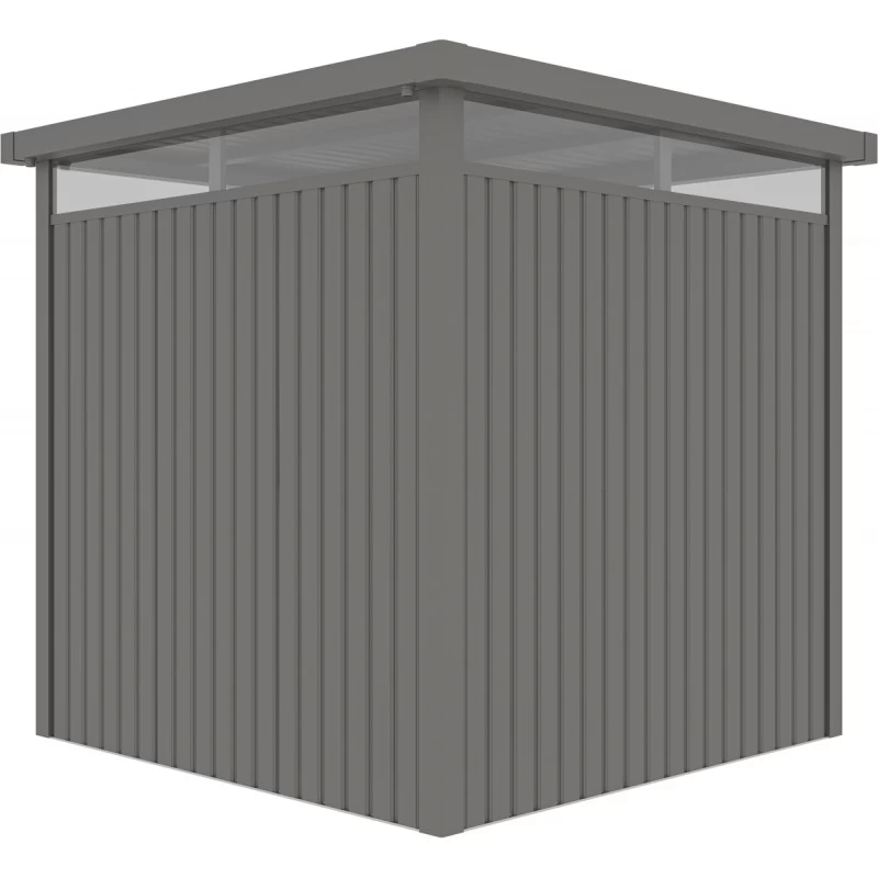 Abri De Jardin En Acier Galvanisé Kosto 5,29m² + Kit D'ancrage - X-Métal 4 Abri De Jardin En Acier Galvanisé Kosto 5,29m² + Kit D'ancrage - X-Métal – Image 4