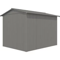 Abri De Jardin En Acier Galvanisé Roka 7,1m² + Kit D'ancrage - X-Métal -Outdoor Soldes abri de jardin en acier galvanise roka 71m kit d ancrage x metal 4