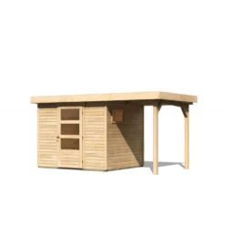 Abri De Jardin En Bois 5,25m² Avec Appentis De 1,50 M Freiburg 3 - Karibu 8 Abri De Jardin En Bois 5,25m² Avec Appentis De 1,50 M Freiburg 3 - Karibu -Outdoor Soldes abri de jardin en bois 525m avec appentis de 150 m freiburg 3 karibu 2