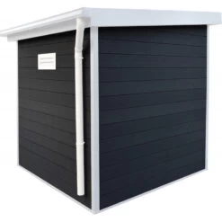 Abri De Jardin En Bois Composite 28mm Anthracite 4,41m² PREMIUM Toit Plat - Woodlife Garden 8 Abri De Jardin En Bois Composite 28mm Anthracite 4,41m² PREMIUM Toit Plat - Woodlife Garden -Outdoor Soldes abri de jardin en bois composite 28mm anthracite 441m premium toit plat woodlife garden 2