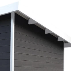 Abri De Jardin En Bois Composite 28mm Anthracite 4,41m² PREMIUM Toit Plat - Woodlife Garden 10 Abri De Jardin En Bois Composite 28mm Anthracite 4,41m² PREMIUM Toit Plat - Woodlife Garden -Outdoor Soldes abri de jardin en bois composite 28mm anthracite 441m premium toit plat woodlife garden 4