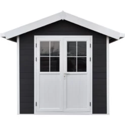 Abri De Jardin En Bois Composite 28mm Anthracite 4,77m² PREMIUM - Woodlife Garden 8 Abri De Jardin En Bois Composite 28mm Anthracite 4,77m² PREMIUM - Woodlife Garden -Outdoor Soldes abri de jardin en bois composite 28mm anthracite 477m premium woodlife garden 2