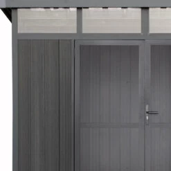 Abri De Jardin En Bois Composite 28mm Anthracite 6,69m² GORDON Skylight - Woodlife Garden 9 Abri De Jardin En Bois Composite 28mm Anthracite 6,69m² GORDON Skylight - Woodlife Garden -Outdoor Soldes abri de jardin en bois composite 28mm anthracite 669m gordon skylight woodlife garden 3