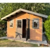 Abri De Jardin En Bois Composite 28mm Aspect Bois 10,71m² PREMIUM - Woodlife Garden