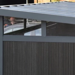 Abri De Jardin En Bois Composite 28mm Aspect Bois 6,69m² GORDON Skylight - Woodlife Garden 8 Abri De Jardin En Bois Composite 28mm Aspect Bois 6,69m² GORDON Skylight - Woodlife Garden -Outdoor Soldes abri de jardin en bois composite 28mm aspect bois 669m gordon skylight woodlife garden 2