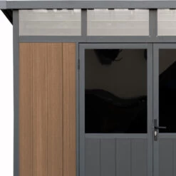 Abri De Jardin En Bois Composite 28mm Aspect Bois 6,69m² WINSTON Skylight - Woodlife Garden 9 Abri De Jardin En Bois Composite 28mm Aspect Bois 6,69m² WINSTON Skylight - Woodlife Garden -Outdoor Soldes abri de jardin en bois composite 28mm aspect bois 669m winston skylight woodlife garden 3