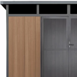 Abri De Jardin En Bois Composite 28mm Aspect Bois 8,09m² GORDON Skylight - Woodlife Garden 8 Abri De Jardin En Bois Composite 28mm Aspect Bois 8,09m² GORDON Skylight - Woodlife Garden -Outdoor Soldes abri de jardin en bois composite 28mm aspect bois 809m gordon skylight woodlife garden 2