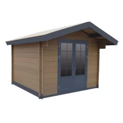 Abri De Jardin En Bois Composite 28mm Bois Vieilli 14,44m² Double Porte Alu Et Double Vitrage - WoodLife Garden 8 Abri De Jardin En Bois Composite 28mm Bois Vieilli 14,44m² Double Porte Alu Et Double Vitrage - WoodLife Garden -Outdoor Soldes abri de jardin en bois composite 28mm bois vieilli 1444m double porte alu et double vitrage woodlife 2