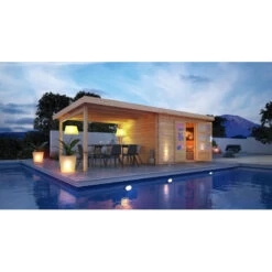 Abri De Jardin En Bois Massif 10,60m² Bastrup 7 Avec Appentis 400cm – Karibu 8 Abri De Jardin En Bois Massif 10,60m² Bastrup 7 Avec Appentis 400cm – Karibu -Outdoor Soldes abri de jardin en bois massif 1060m bastrup 7 avec appentis 400cm woodfeeling 2