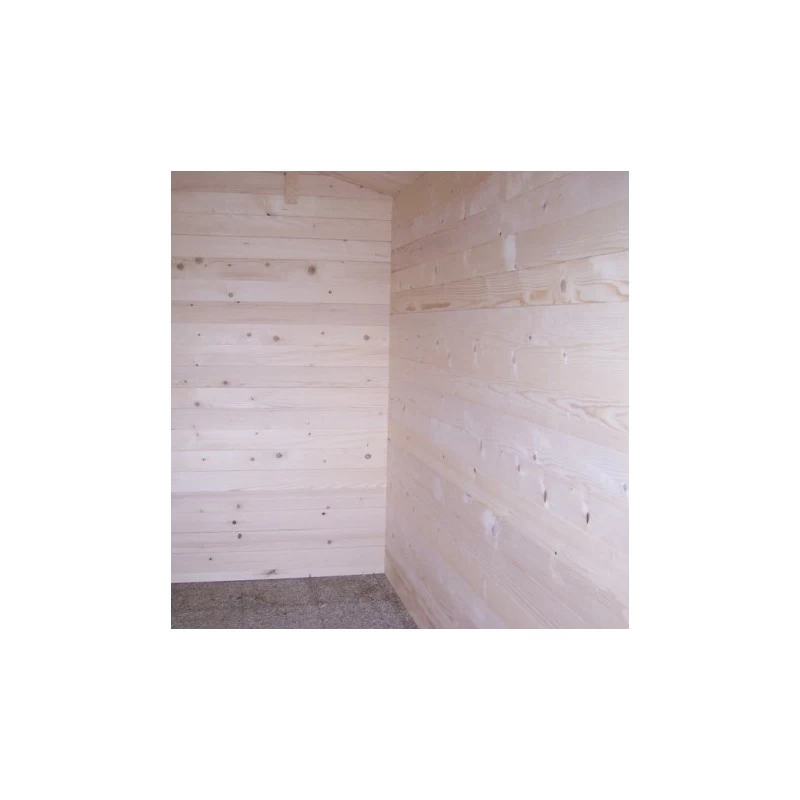 Abri De Jardin En Bois Massif 12,3m² – Madriers 42mm – Habrita 5 Abri De Jardin En Bois Massif 12,3m² – Madriers 42mm – Habrita – Image 5