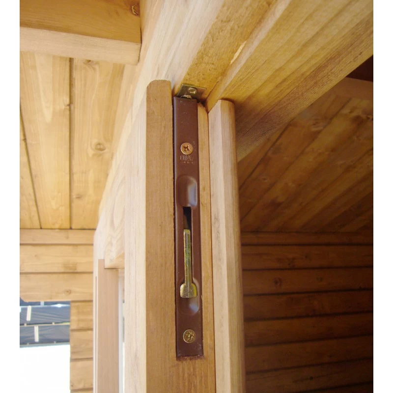 Abri De Jardin En Bois Massif 16m² PRIMO - Madriers 28mm Gardy Shelter 4 Abri De Jardin En Bois Massif 16m² PRIMO - Madriers 28mm Gardy Shelter – Image 4