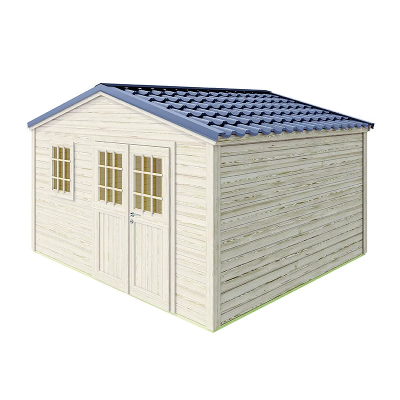 Abri De Jardin En Bois Massif 16m² SHELTY + – Madriers 28mm – Toiture En Acier – Forest Style 1 Abri De Jardin En Bois Massif 16m² SHELTY + – Madriers 28mm – Toiture En Acier – Forest Style