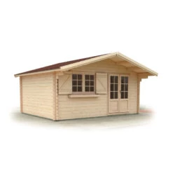 Abri De Jardin En Bois Massif 44mm - 19,82m² Lilac – Forest Style 7 Abri De Jardin En Bois Massif 44mm - 19,82m² Lilac – Forest Style -Outdoor Soldes abri de jardin en bois massif 1982m lilac forest style 2