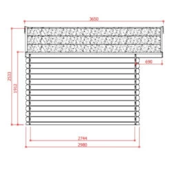 Abri De Jardin En Bois Massif 28mm Douai Avec Double Porte 15,16m² - SOLID -Outdoor Soldes abri de jardin en bois massif 28mm douai avec double porte 1516m solid 3