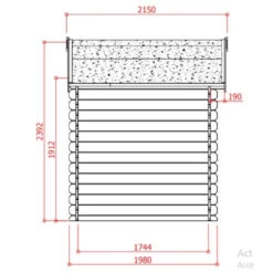 Abri De Jardin En Bois Massif 28mm Saran Porte Simple 5,9m² SOLID 5 Abri De Jardin En Bois Massif 28mm Saran Porte Simple 5,9m² SOLID -Outdoor Soldes abri de jardin en bois massif 28mm saran porte simple 59m solid 2