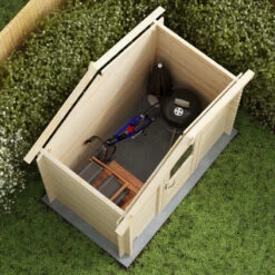 Abri De Jardin En Bois Massif 3,7m² VICTORIA – Madriers 19mm – Forest Style 7 Abri De Jardin En Bois Massif 3,7m² VICTORIA – Madriers 19mm – Forest Style -Outdoor Soldes abri de jardin en bois massif 37m victoria madriers 19mm forest style 3