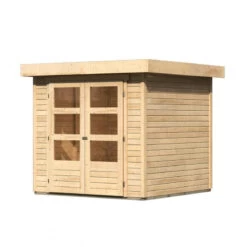 Abri De Jardin En Bois Massif 4,62m² Askola 2 – Karibu -Outdoor Soldes abri de jardin en bois massif 462m askola 2 woodfeeling 2