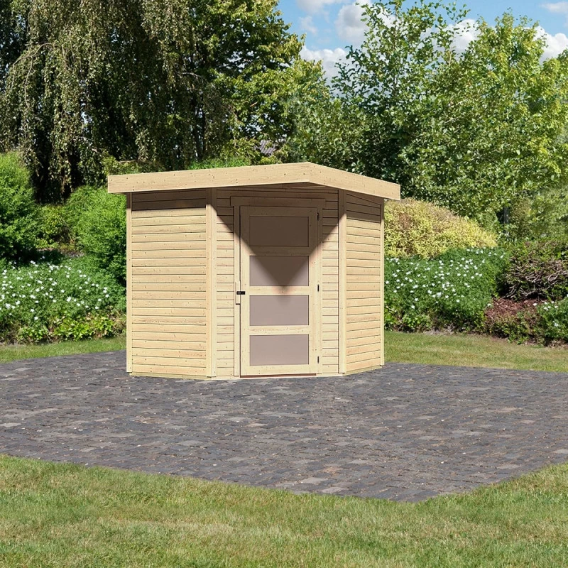 Abri De Jardin En Bois Massif 4,62m² Schwandorf 3 – Karibu 1 Abri De Jardin En Bois Massif 4,62m² Schwandorf 3 – Karibu