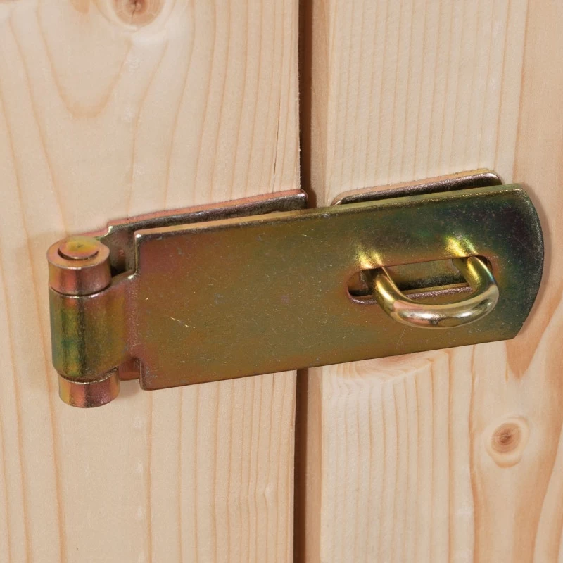 Abri De Jardin En Bois Massif 6,55m² Askola 4 Avec Appentis 240cm – Karibu 6 Abri De Jardin En Bois Massif 6,55m² Askola 4 Avec Appentis 240cm – Karibu – Image 6