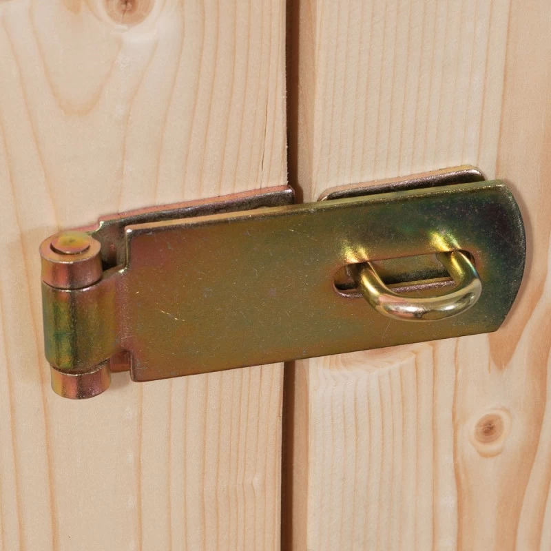 Abri De Jardin En Bois Massif 7,43m² Kerko 5 Avec Appentis 280cm Et Paroi Arrière – Karibu 6 Abri De Jardin En Bois Massif 7,43m² Kerko 5 Avec Appentis 280cm Et Paroi Arrière – Karibu – Image 6