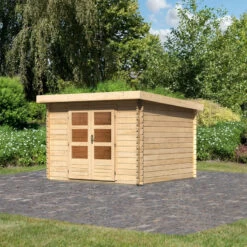 Abri De Jardin En Bois Massif 8,82m² Bastrup 5 – Karibu