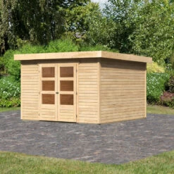 Abri De Jardin En Bois Massif 9,24m² Askola 6 – Karibu