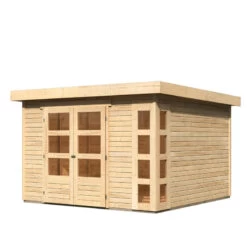 Abri De Jardin En Bois Massif 9,24m² Kerko 6 – Karibu 8 Abri De Jardin En Bois Massif 9,24m² Kerko 6 – Karibu -Outdoor Soldes abri de jardin en bois massif 924m kerko 6 woodfeeling 2