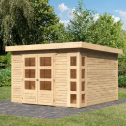 Abri De Jardin En Bois Massif 9,24m² Kerko 6 – Karibu
