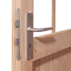 Abri De Jardin En Bois Massif Anthracite 10,60m² Bastrup 7 Avec Appentis 300cm Et Paroi Arrière – Karibu -Outdoor Soldes abri de jardin en bois massif anthracite 1060m bastrup 7 avec appentis 300cm et paroi arriere woodfeeling 5