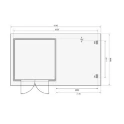 Abri De Jardin En Bois Massif Anthracite 8,82m² Bastrup 5 Avec Appentis 300cm – Karibu -Outdoor Soldes abri de jardin en bois massif anthracite 882m bastrup 5 avec appentis 300cm woodfeeling 4