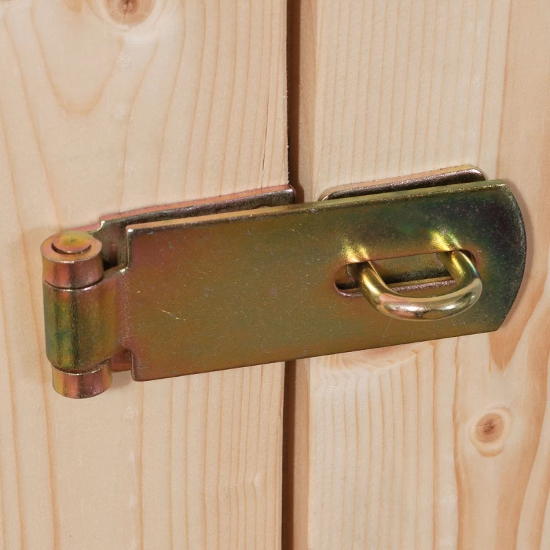 Abri De Jardin En Bois Massif Gris Terre 5,95m² Schwandorf 5 Avec Appentis 280cm Et Paroi Arrière – Karibu 6 Abri De Jardin En Bois Massif Gris Terre 5,95m² Schwandorf 5 Avec Appentis 280cm Et Paroi Arrière – Karibu – Image 6