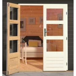 Abri De Jardin En Bois Massif Gris Terre 5,95m² Talkau 4 – Karibu 11 Abri De Jardin En Bois Massif Gris Terre 5,95m² Talkau 4 – Karibu -Outdoor Soldes abri de jardin en bois massif gris terre 595m talkau 4 woodfeeling 5