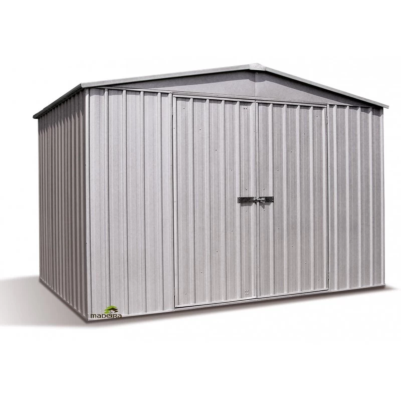 Abri De Jardin En Métal 10,9m² Silver Grey Fraser - ABSCO 2 Abri De Jardin En Métal 10,9m² Silver Grey Fraser - ABSCO – Image 2